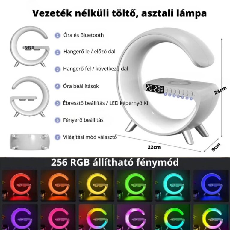 Többfunkciós LED lámpa